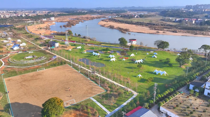 永豐縣麻洲生態島今日正式開園，開啟休閑觀光新篇章
